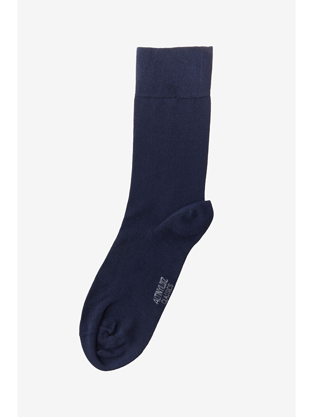 Erkek Lacivert Modal Tekli Çorap-1