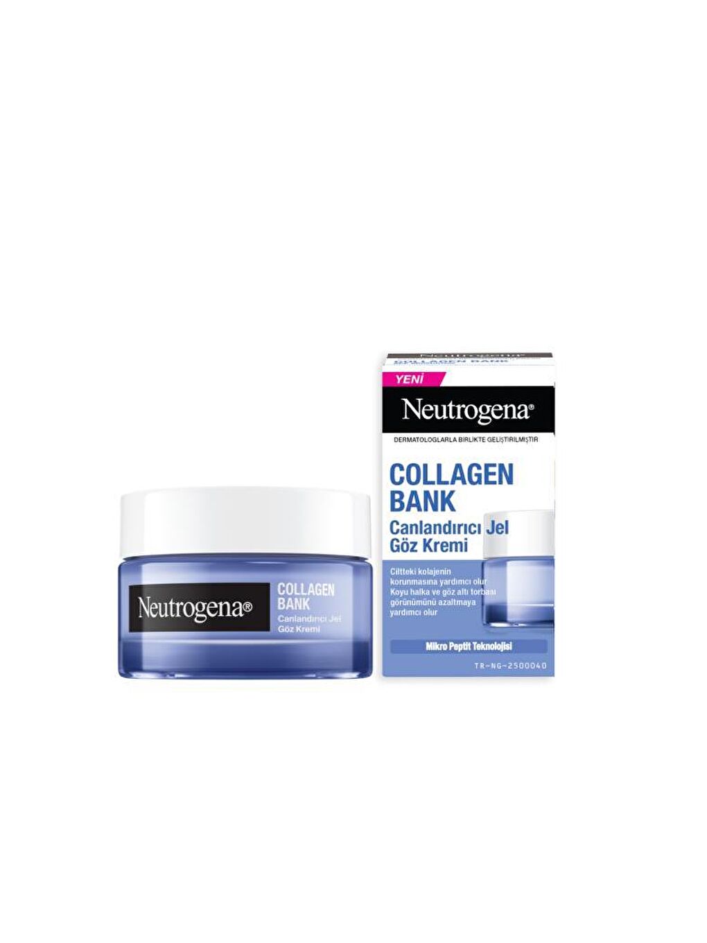 Collagen Bank Kolajenli Canlandırıcı Jel Göz Kremi 15 gr