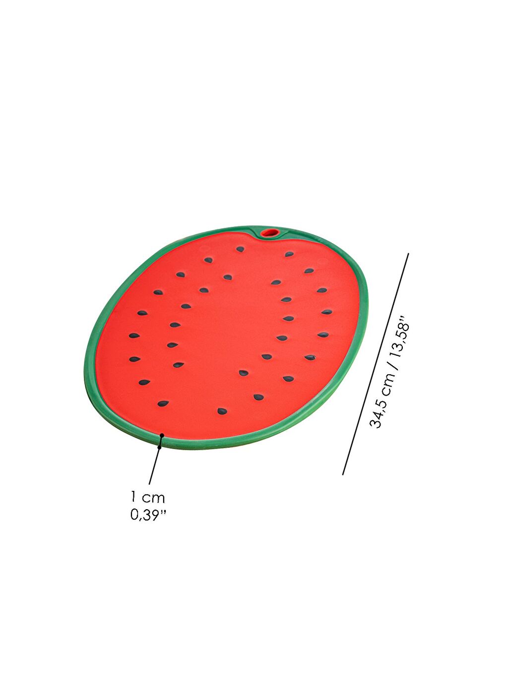 Kırmızı Meyve Sebze Kesme Doğrama Tahtası Meyve Şekilli Kesme Tahtası Esnek Kesim Tahtası Karpuz Motifli-4