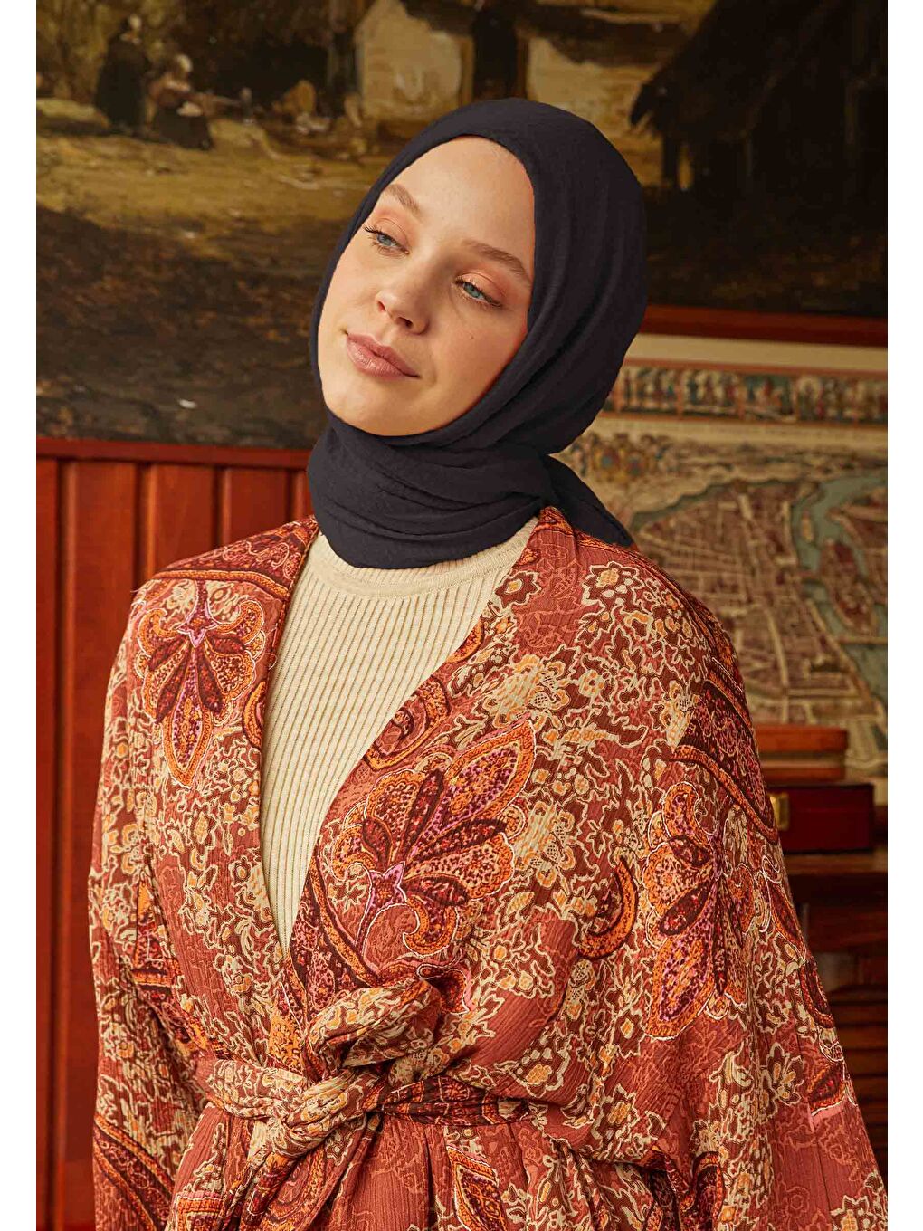 Bürümcük Şal Antrasit-4