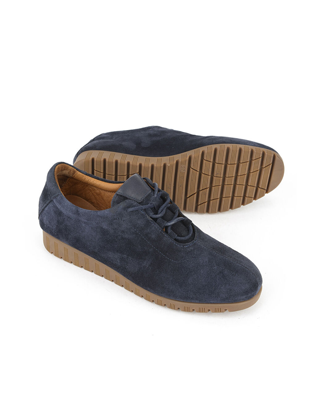 Kadın Hakiki Deri Ayakkabı 1531050Z26144009K Lacivert-3