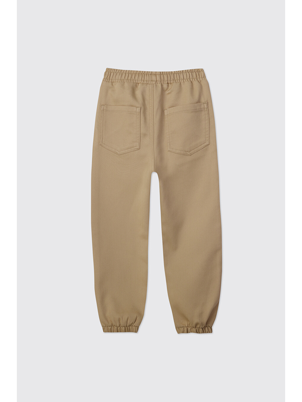 Erkek Çocuk Beli Lastikli Bej Pantolon-1