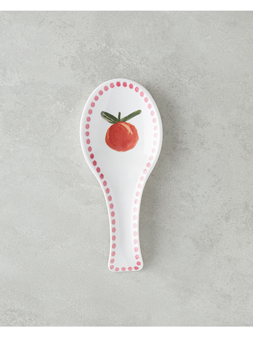 Orange Melamin Kaşıklık 24 cm Beyaz - Turuncu