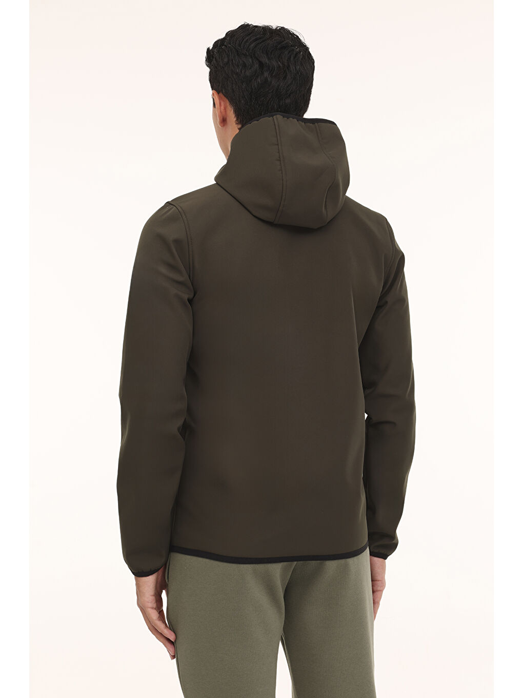 Kinetix Haki ML BASIC SOFTSHELL 4PR Haki Erkek Softshell - 1