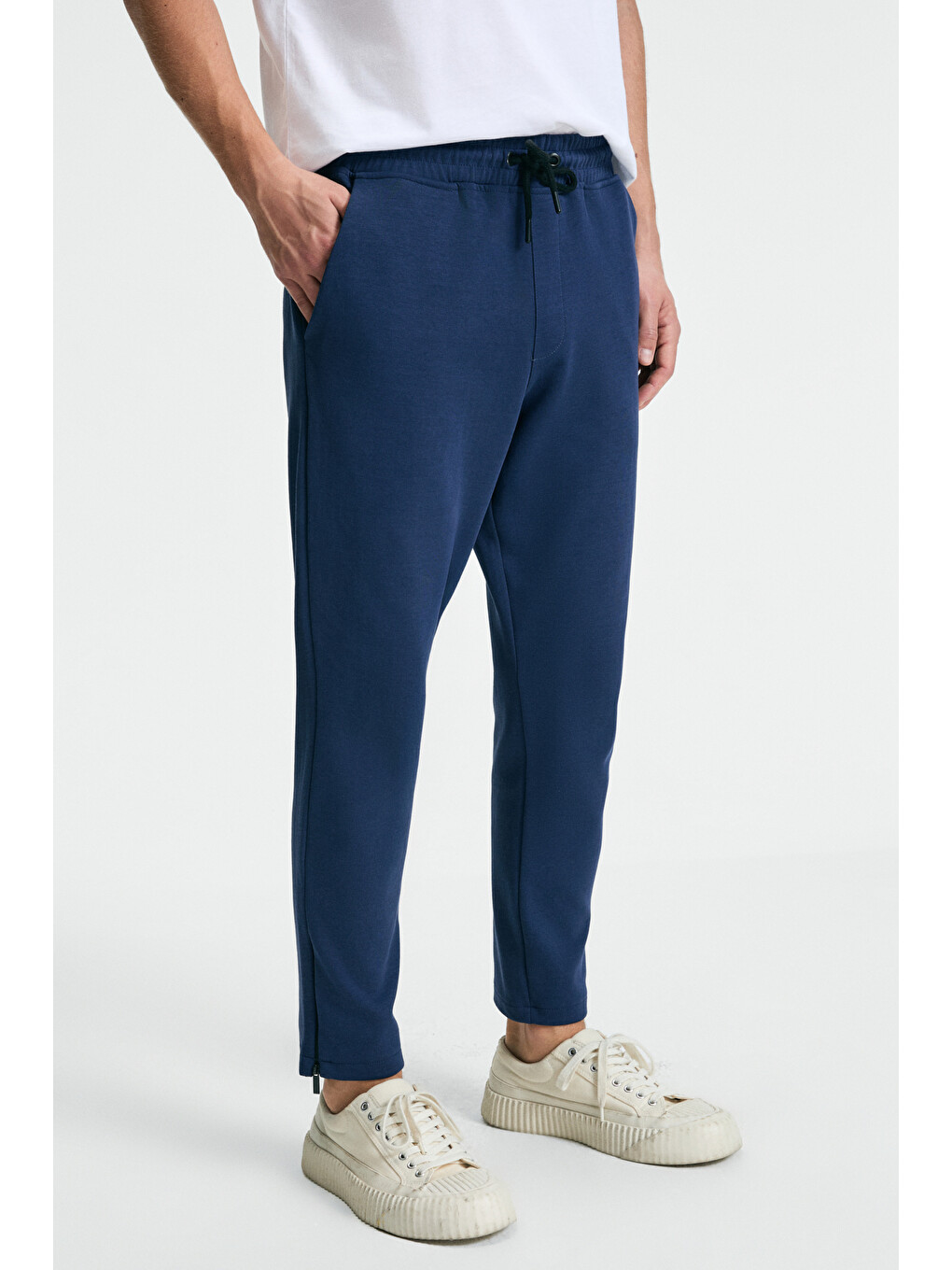 Lamare Erkek Beli Lastikli Yanları Cepli Regular Fit Lacivert Eşofman Altı-2