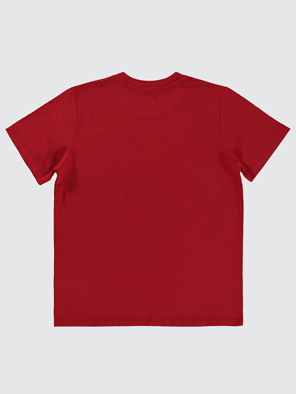 Boys Erkek Çocuk Tişört 10-13 Yaş Kırmızı-1