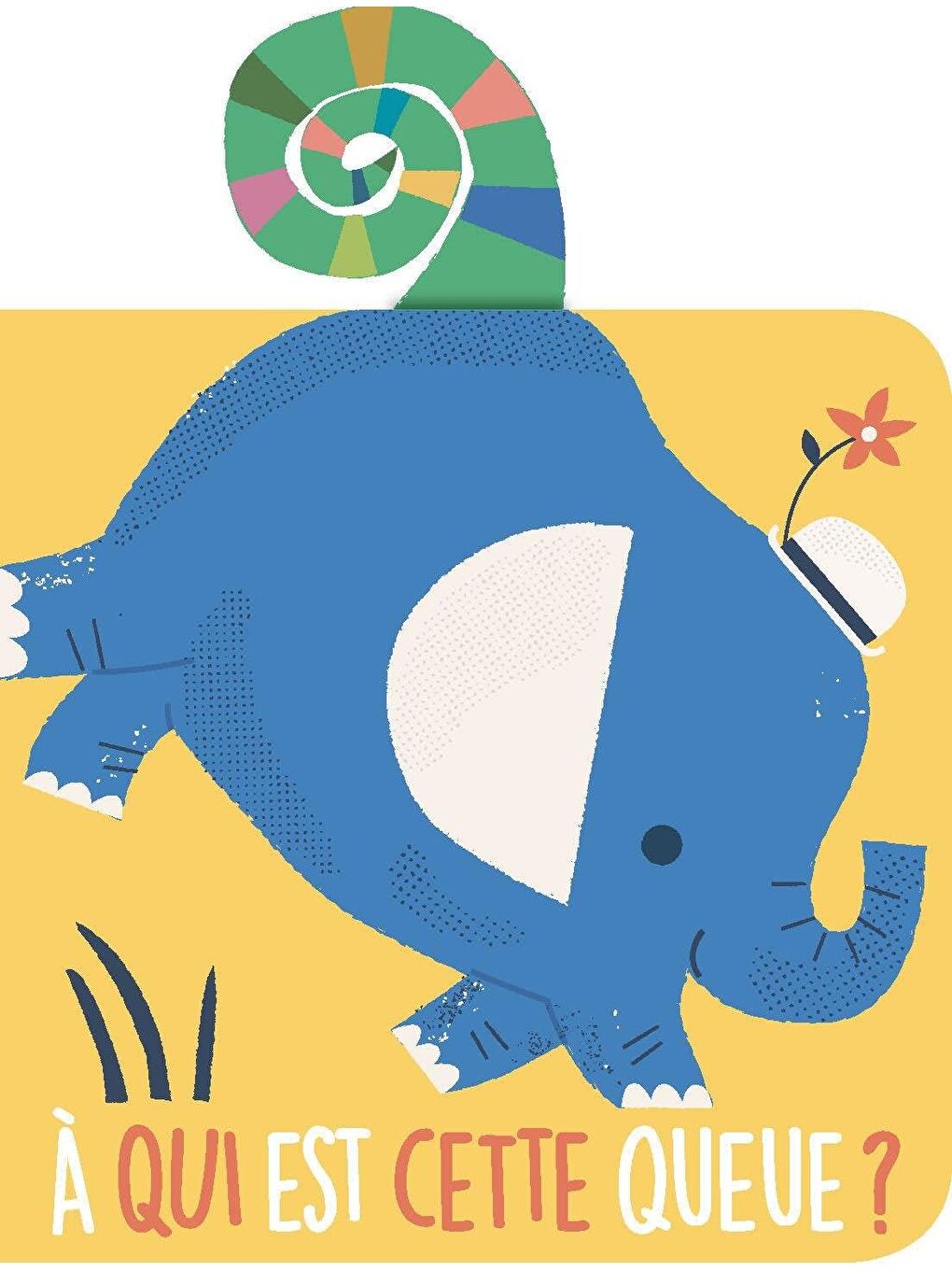 A qui est cette queue? L'éléphant