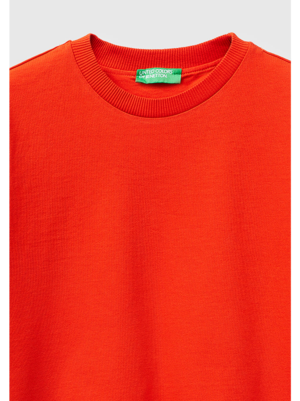 Kadın Kırmızı %100 Pamuk Boxy Fit T-Shirt-2