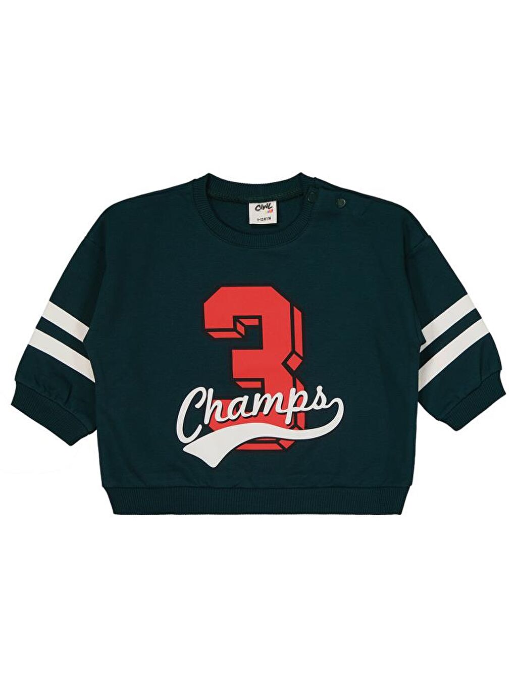 Yeşil Baby Baskılı 2' Li 6-18 Ay Takım-1