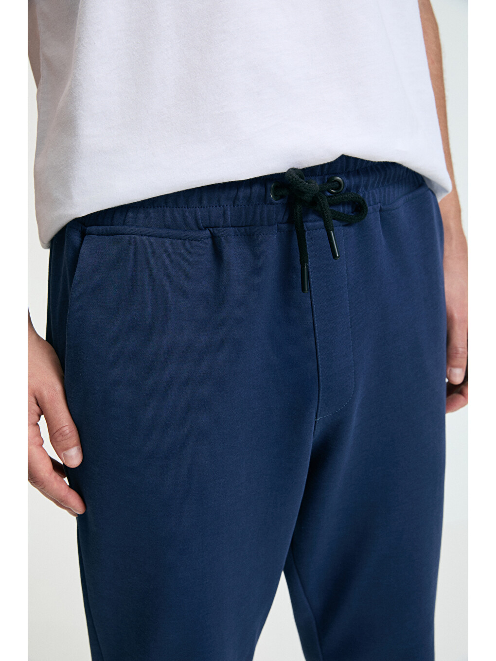 Lamare Erkek Beli Lastikli Yanları Cepli Regular Fit Lacivert Eşofman Altı-3