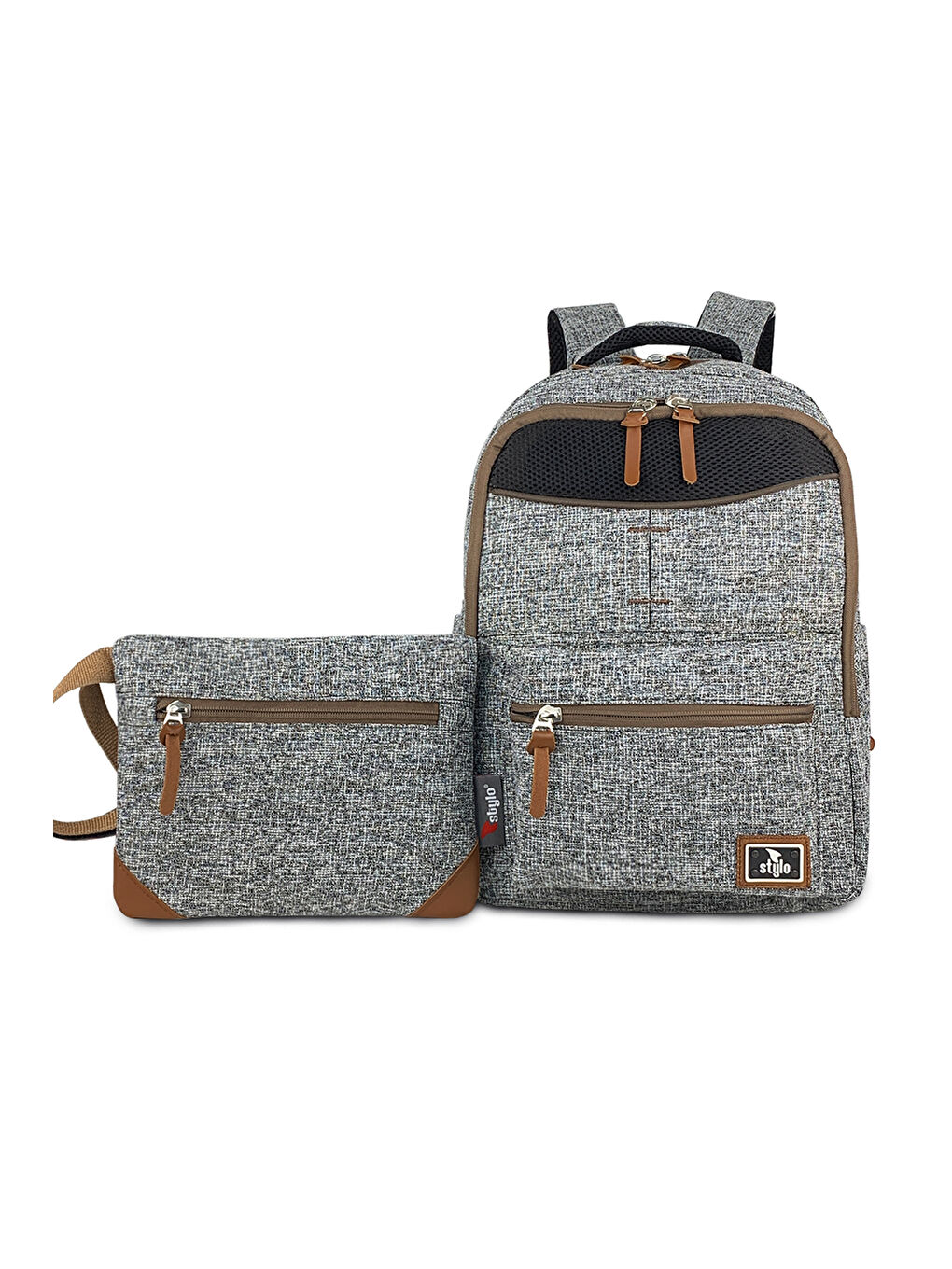 Grand Backpack Bebek Bakım Sırt Çantası Gri