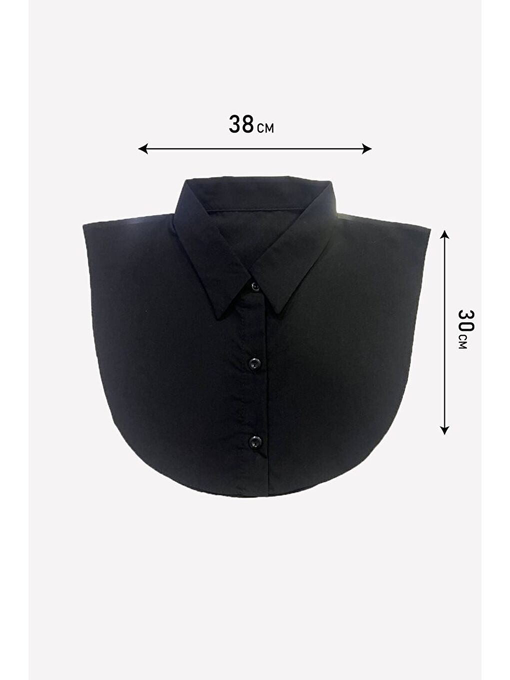 Ekru Kadın Premium Fake Gömlek Yaka Kurtarıcı Boyunluk-3