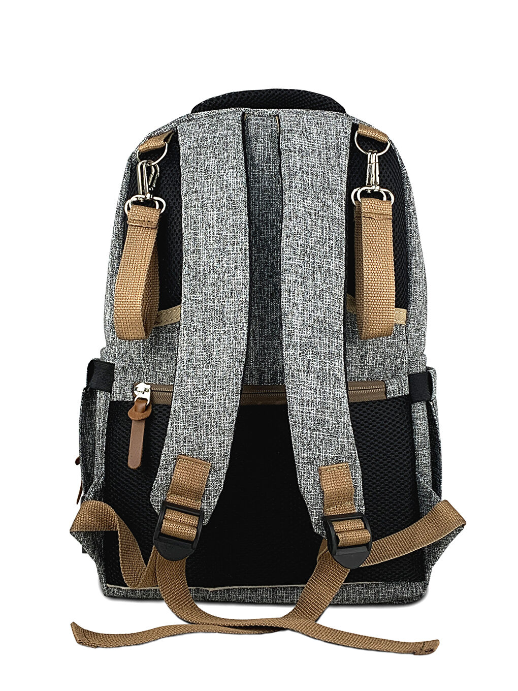 Grand Backpack Bebek Bakım Sırt Çantası Gri-6