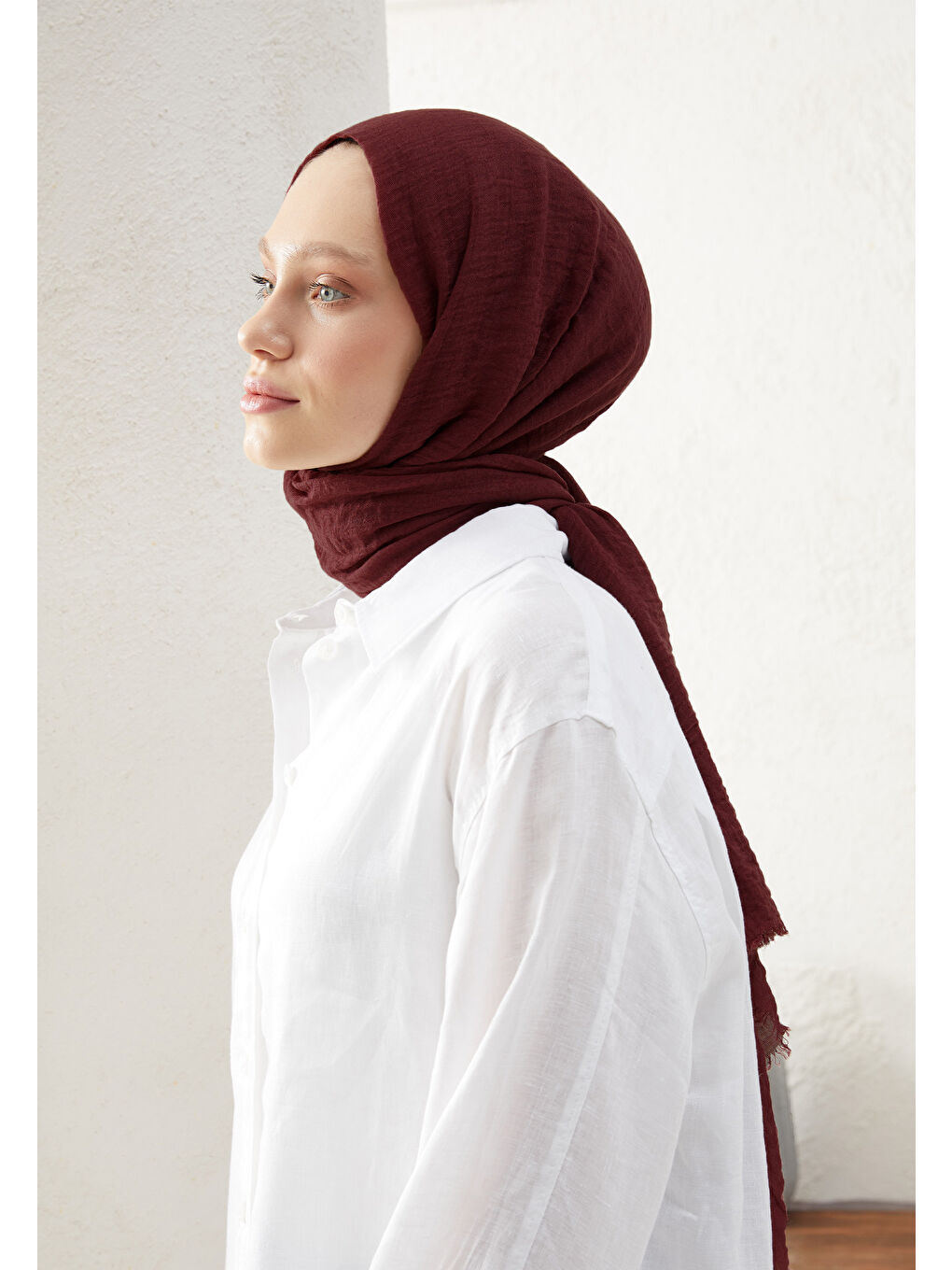 Bürümcük Şal Bordo-3