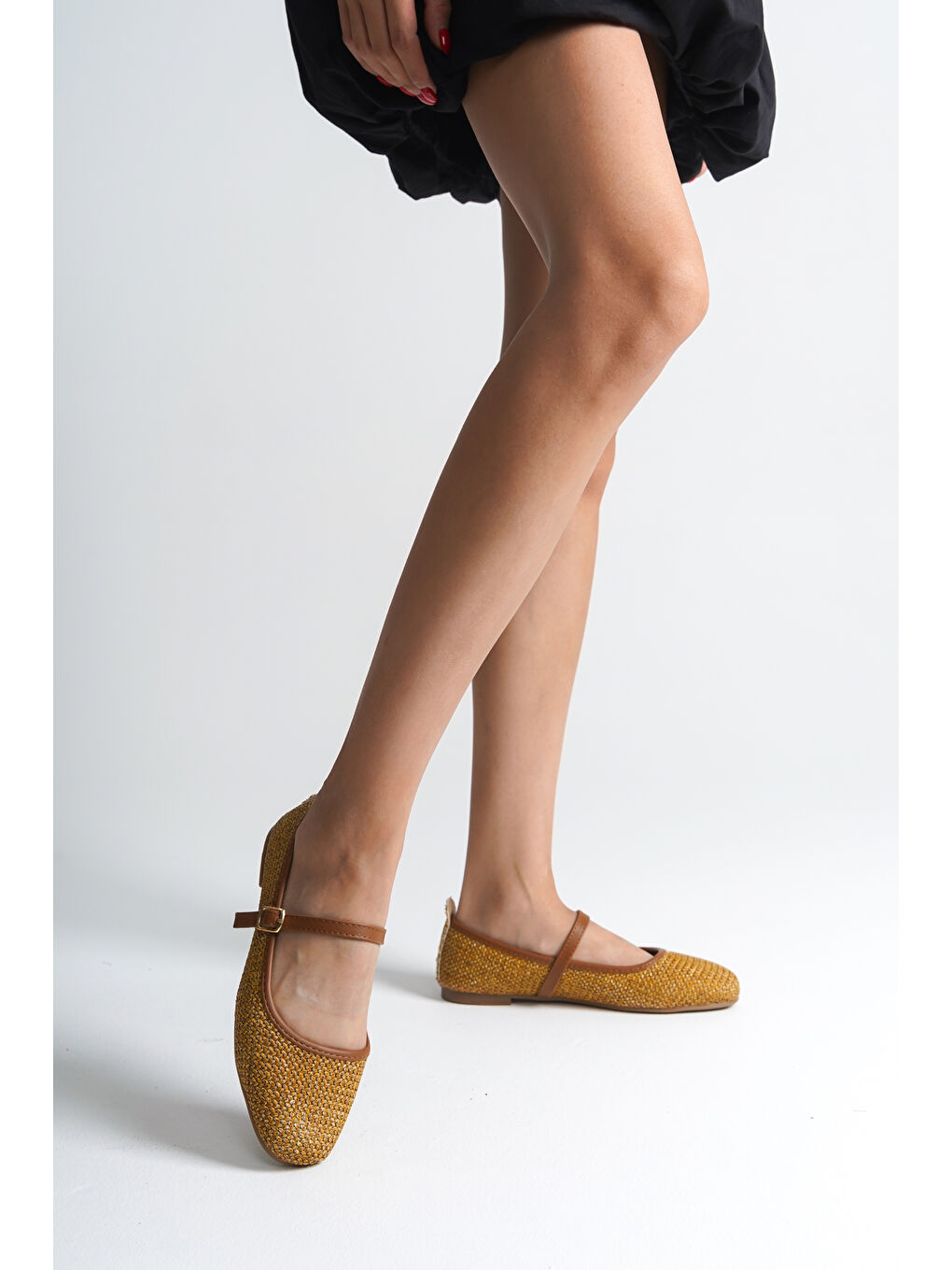 Kahverengi Hana Trend Kadın Babet-4