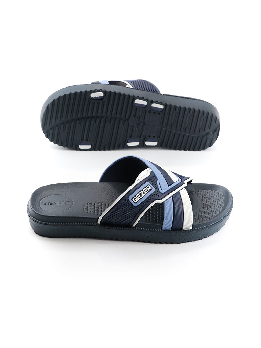 Lacivert Yazlık Erkek Terlik-3