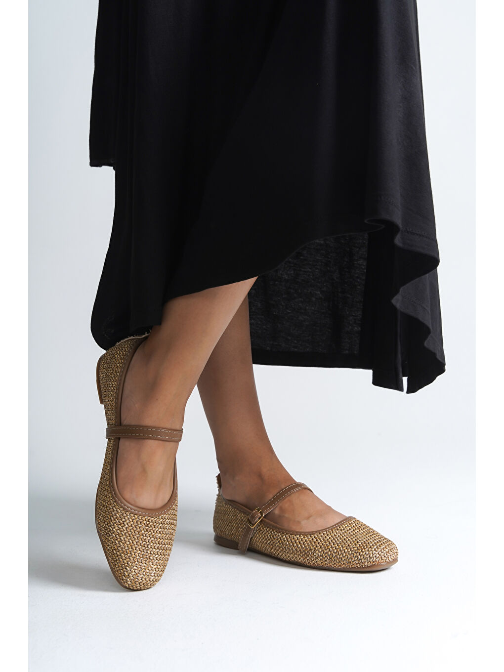 Sarı Hana Trend Kadın Babet-4