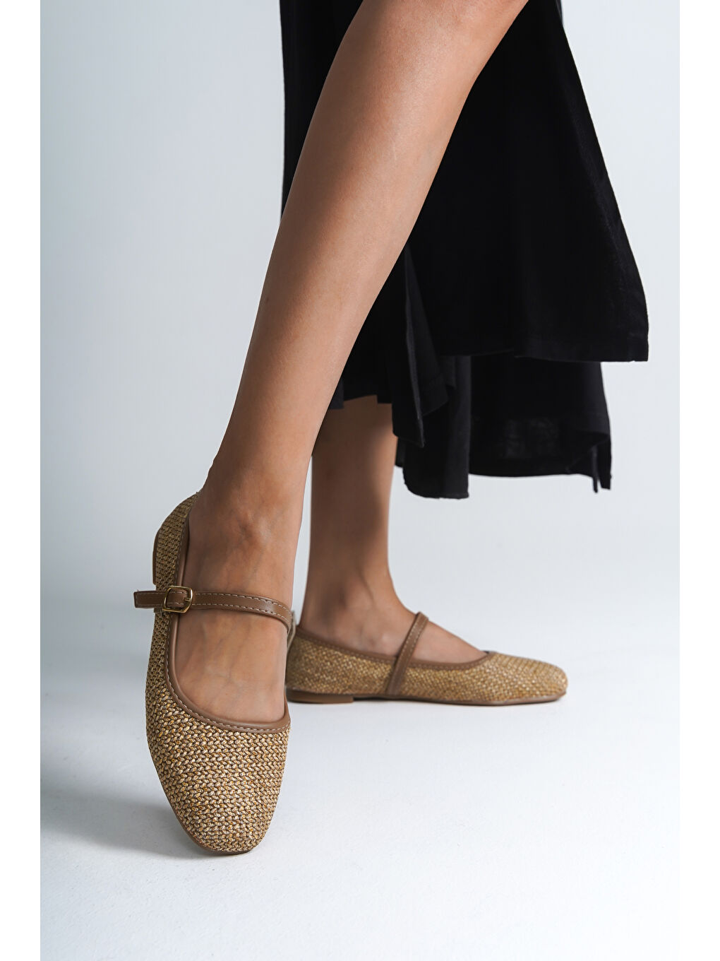 Sarı Hana Trend Kadın Babet-5