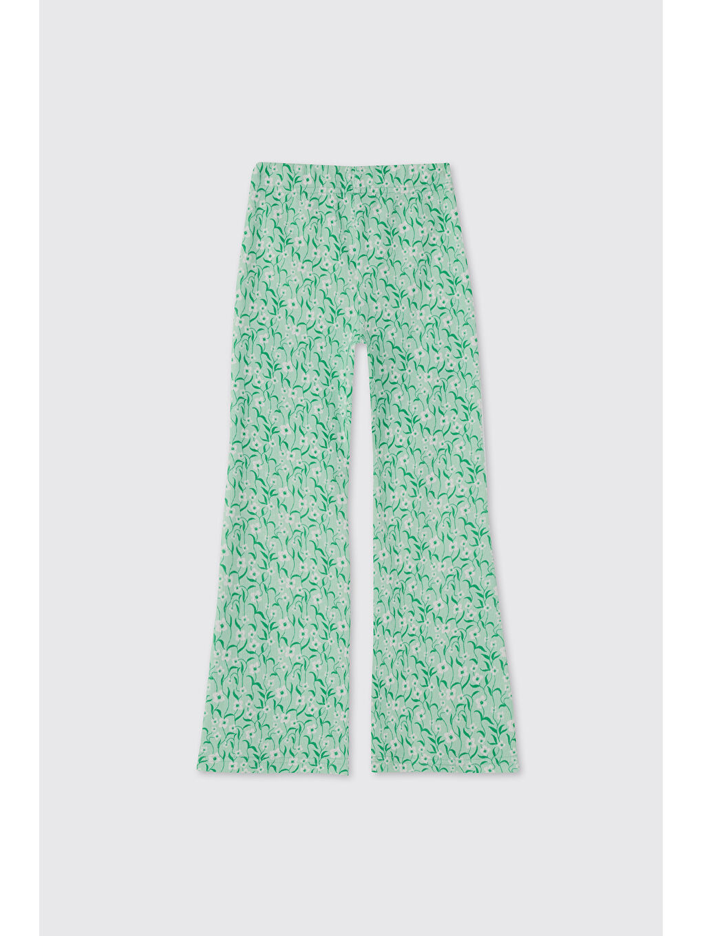 Yeşil Kız Çocuk Mint Tayt-1