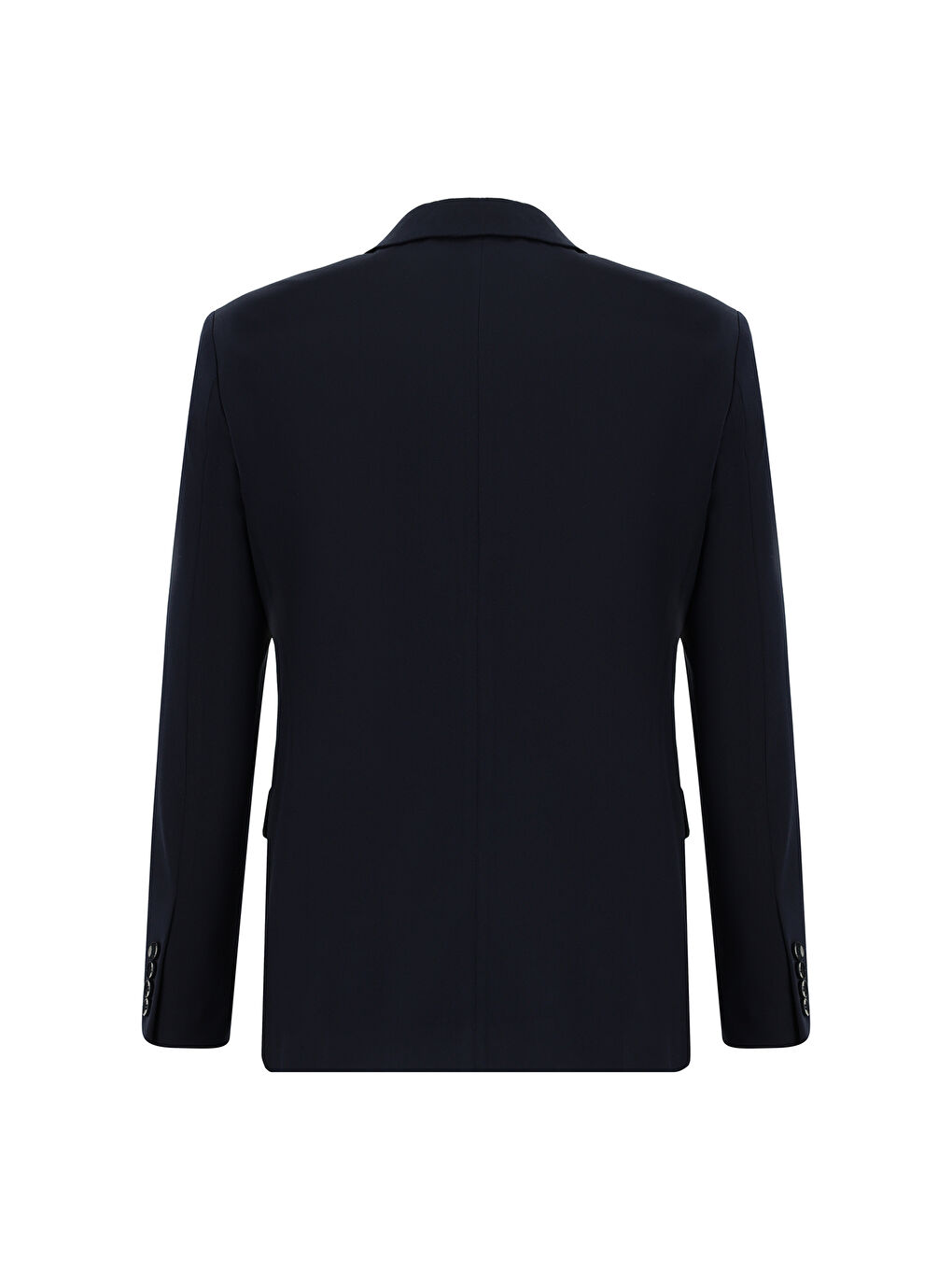 Lacivert Slim Fit Dar Kesim Klasik Takım Elbise-3