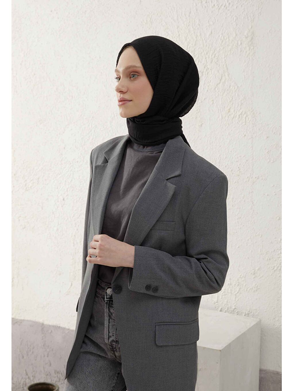 Bürümcük Şal Siyah-3