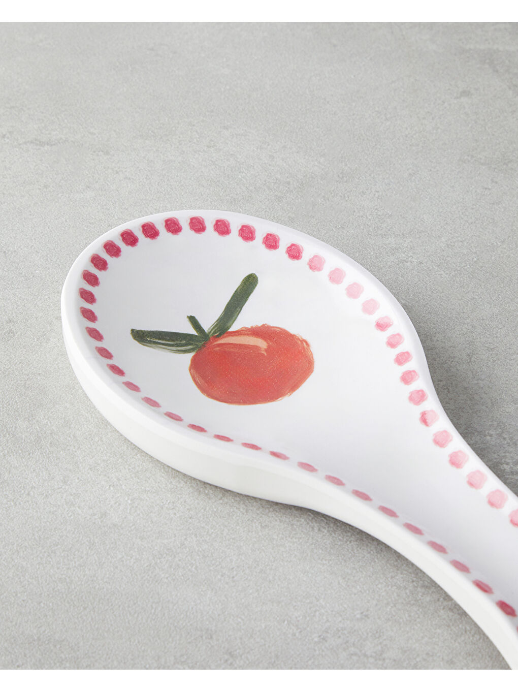 Orange Melamin Kaşıklık 24 cm Beyaz - Turuncu-2