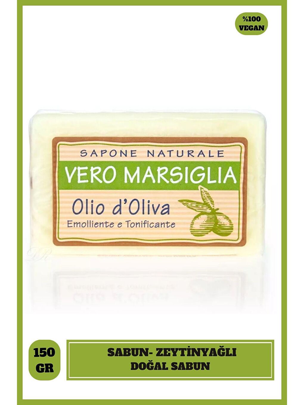 Nesti Dante Renksiz Vero Marsıglıa Olıve Zeytinyağlı Nemlendirici Sabun Vegan Bakım 150 Gr