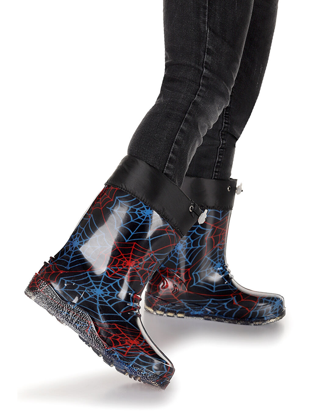 Kırmızı Savana Su Geçirmez Erkek Çocuk Yağmur Çizmesi-2