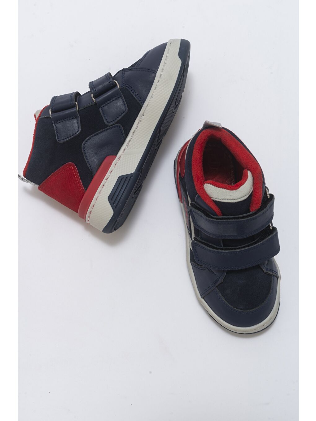 Erkek Çocuk Lacivert Hakiki Deri Suya Dayanıklı Anatomik Günlük Bot-3