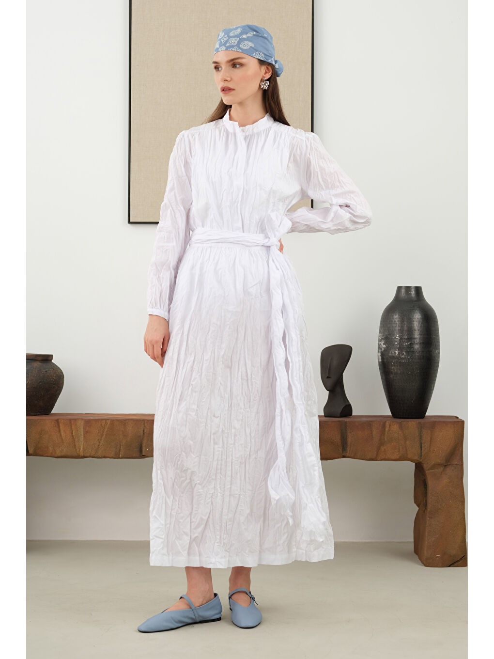 Kraşlı Takım Beyaz