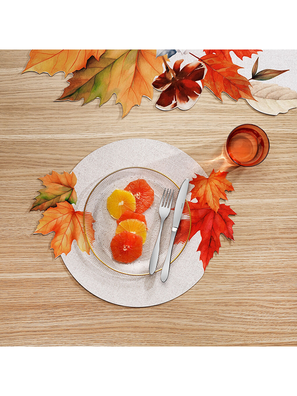SCHAFER Home Autumn Supla 1 Parça-Turuncu