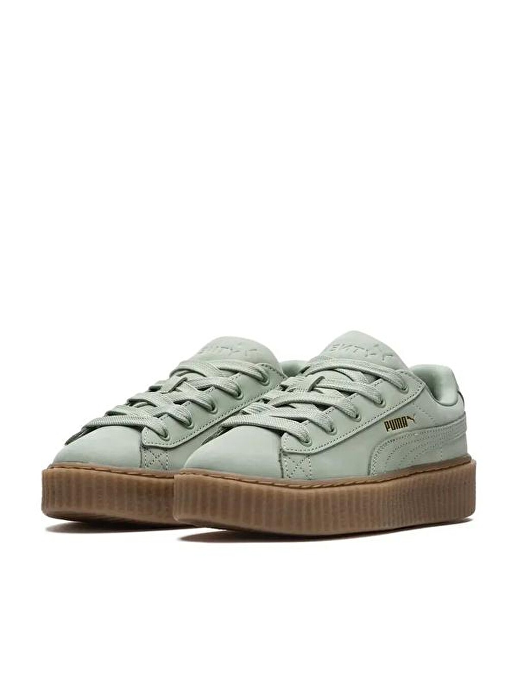 Creeper Phatty Nubuck Yeşil Sneaker-1