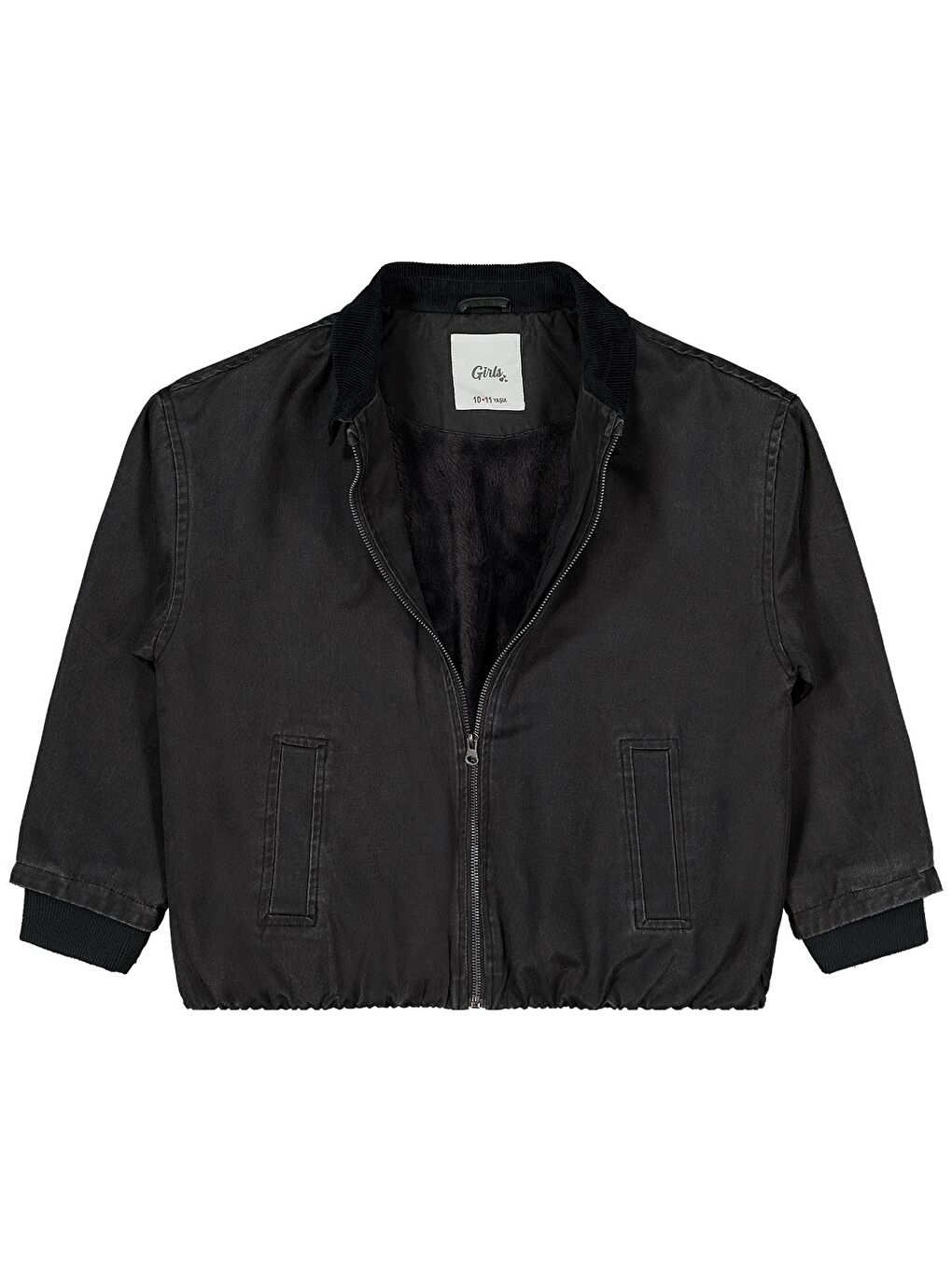 Girls 10-13 Yaş Ceket - Yeşil 13-14 Yaş-2