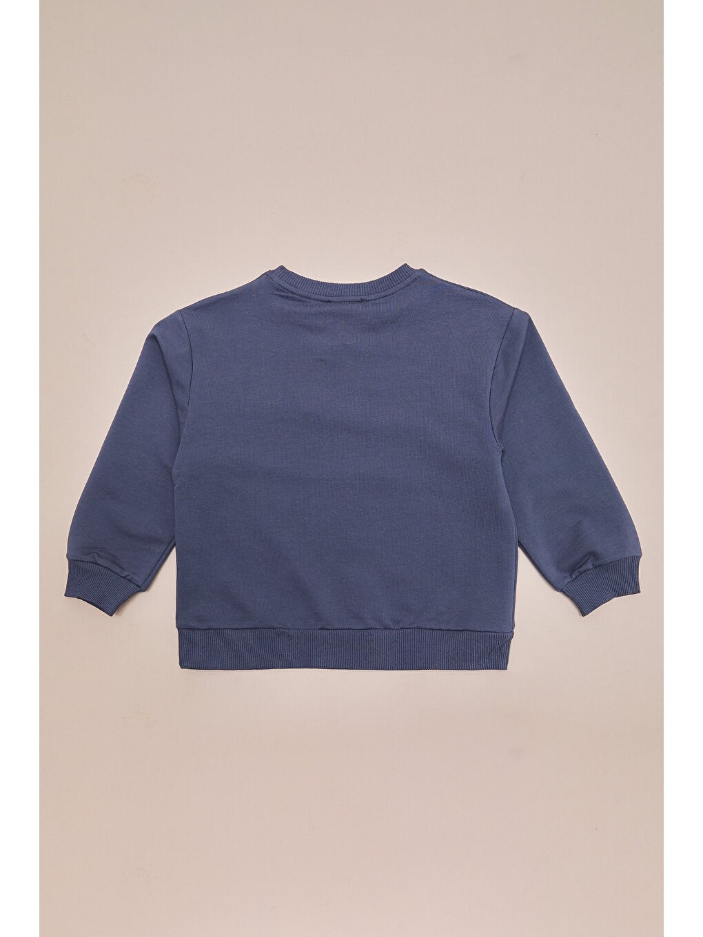 Gri Araba Baskılı Erkek Çocuk Sweatshirt-3