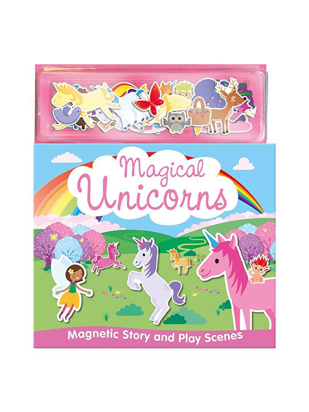 Imagine That Renksiz Magical Unicorns - Magnetic Play and Learn