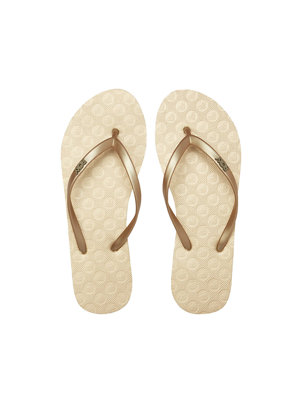 Bej Kadın Terlik Viva IV Gold-2