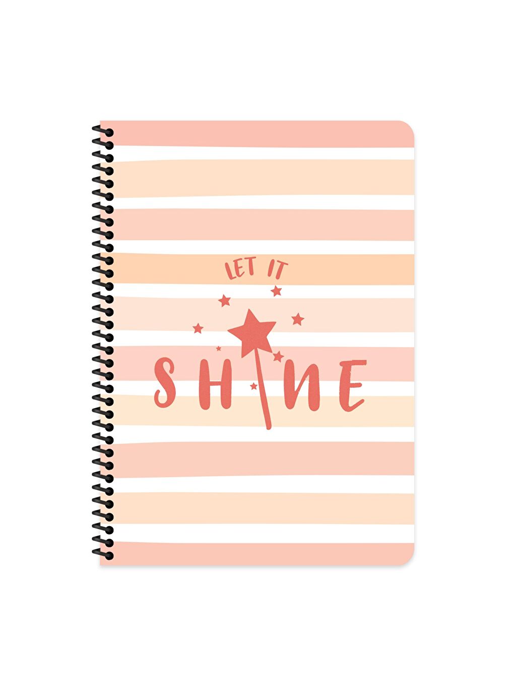 Keskin Color A4 Çizgili Defter Shine - Turuncu