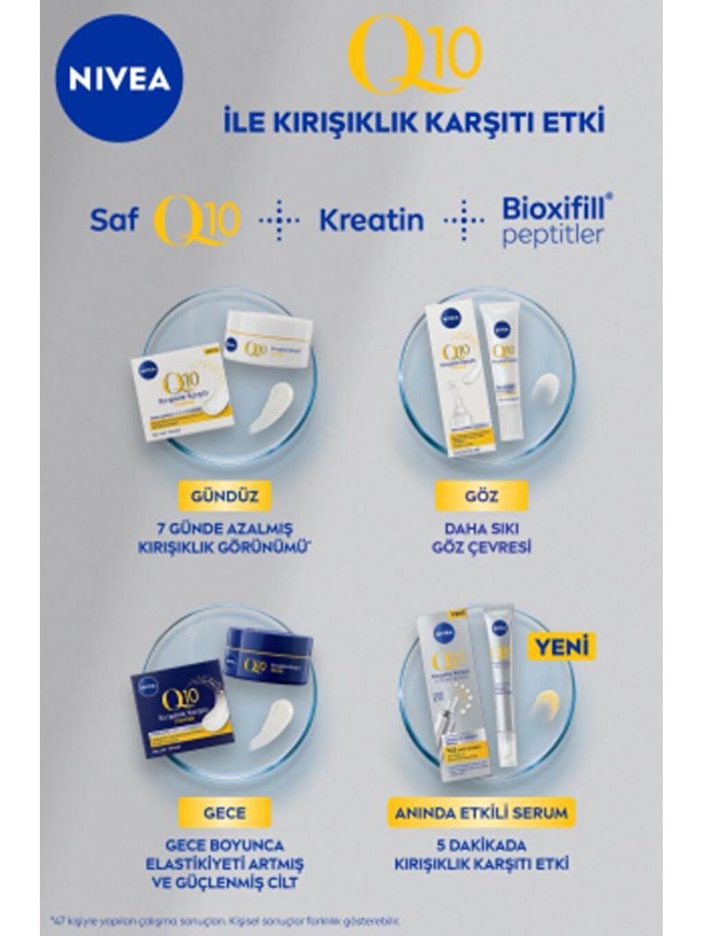 NIVEA Şeffaf Q10 Kırışıklık Karşıtı Cilt Serumu 15 ml, %5 Saf Q10 Ile Yaşlanma Karşıtı Etki - 6