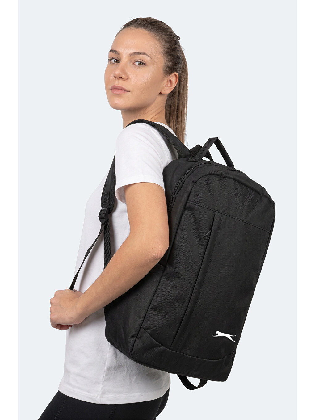Guresca Unisex Siyah Sırt Çantası-2