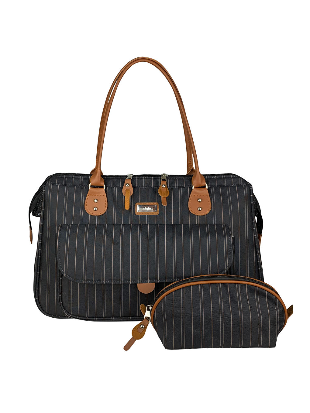 Milano Anne Bebek Bakım ve Kadın Çantası Siyah