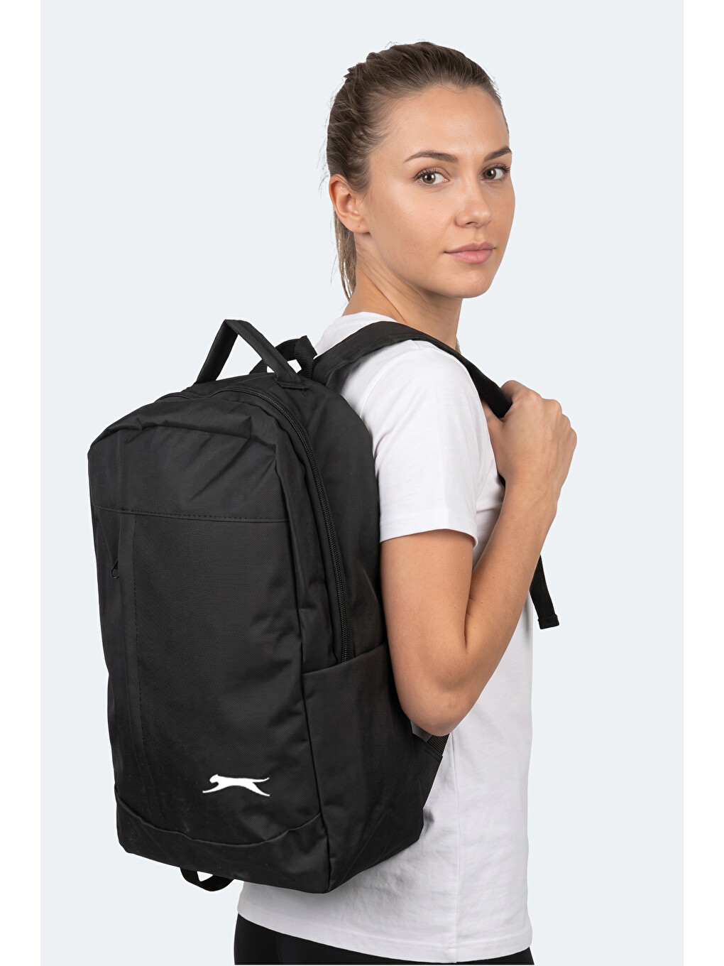 Guresca Unisex Siyah Sırt Çantası-5