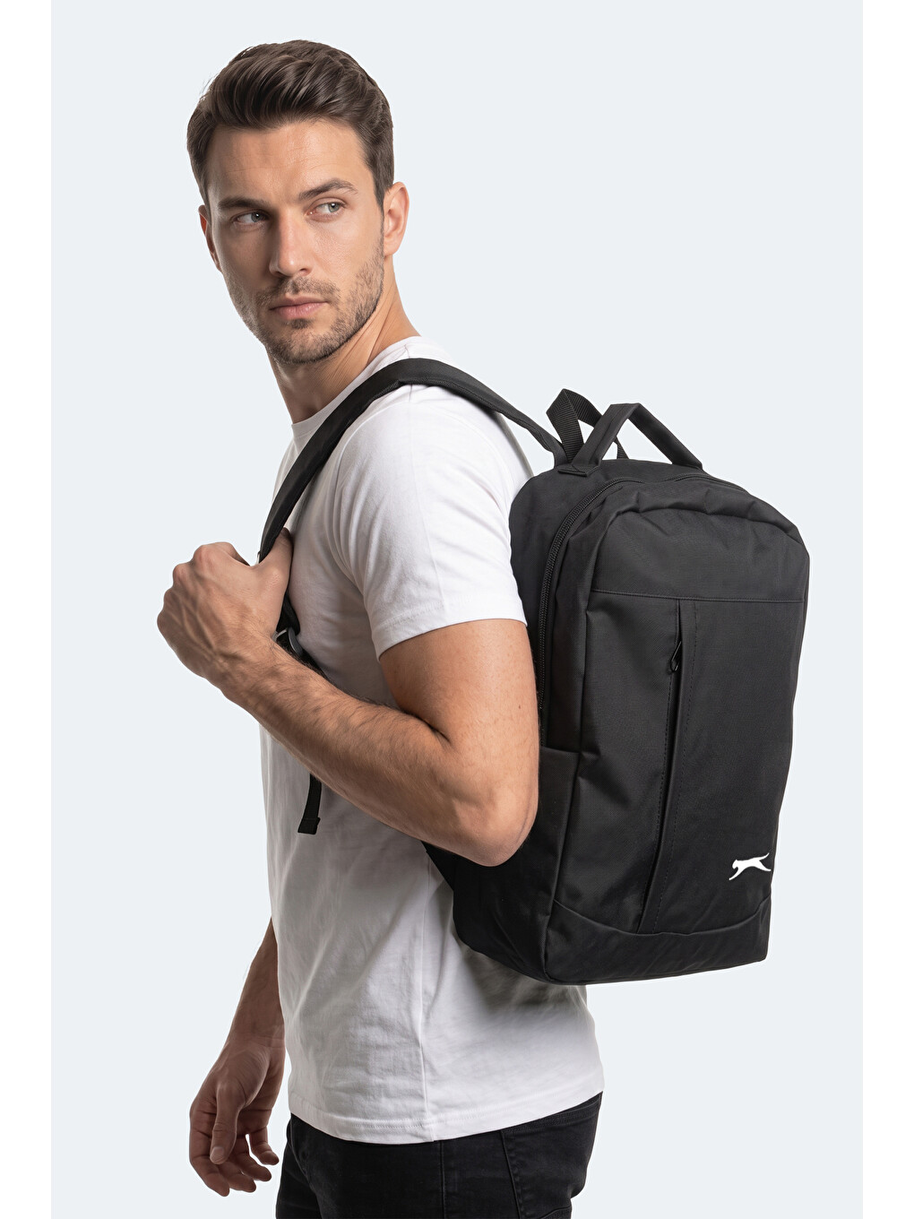Guresca Unisex Siyah Sırt Çantası-6