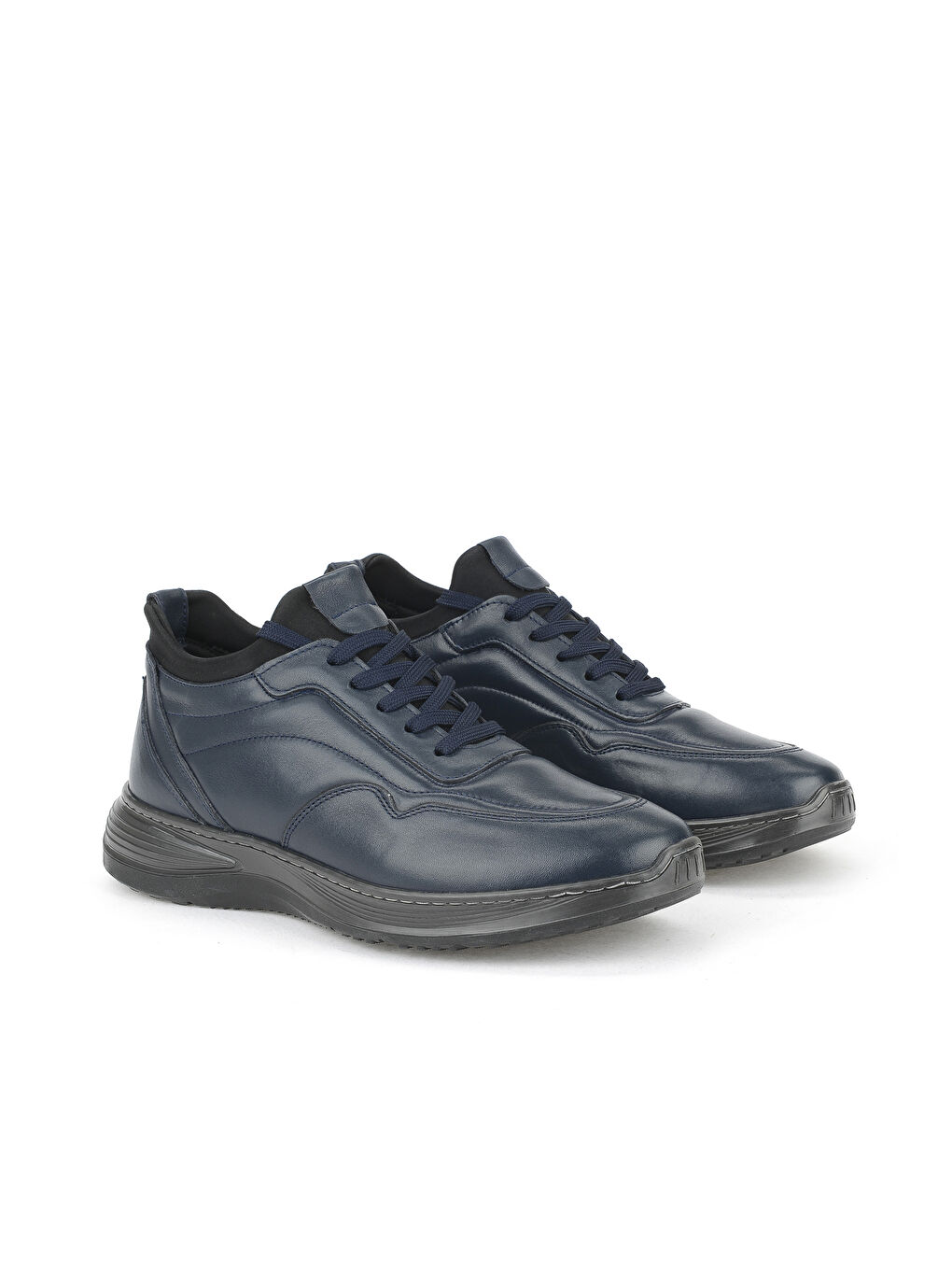 Erkek Hakiki Deri Ayakkabı 1531002Z3059 Lacivert-1