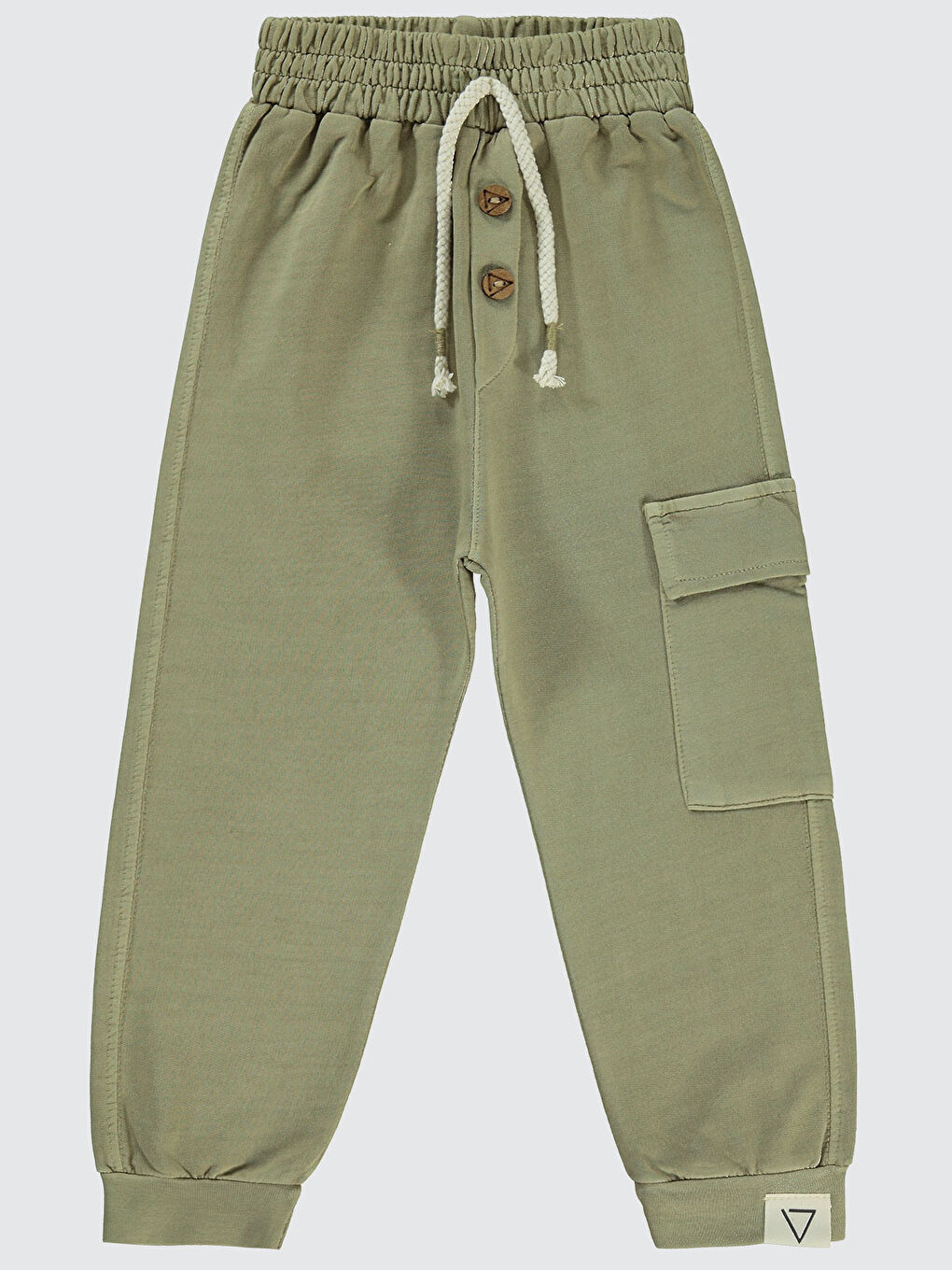 Bej Boys Erkek Çocuk Eşofman Altı 2-5 Yaş Taş Rengi