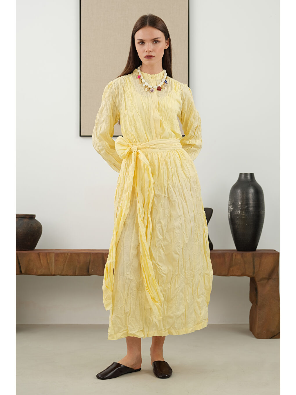 Kraşlı Takım Soft Sarı