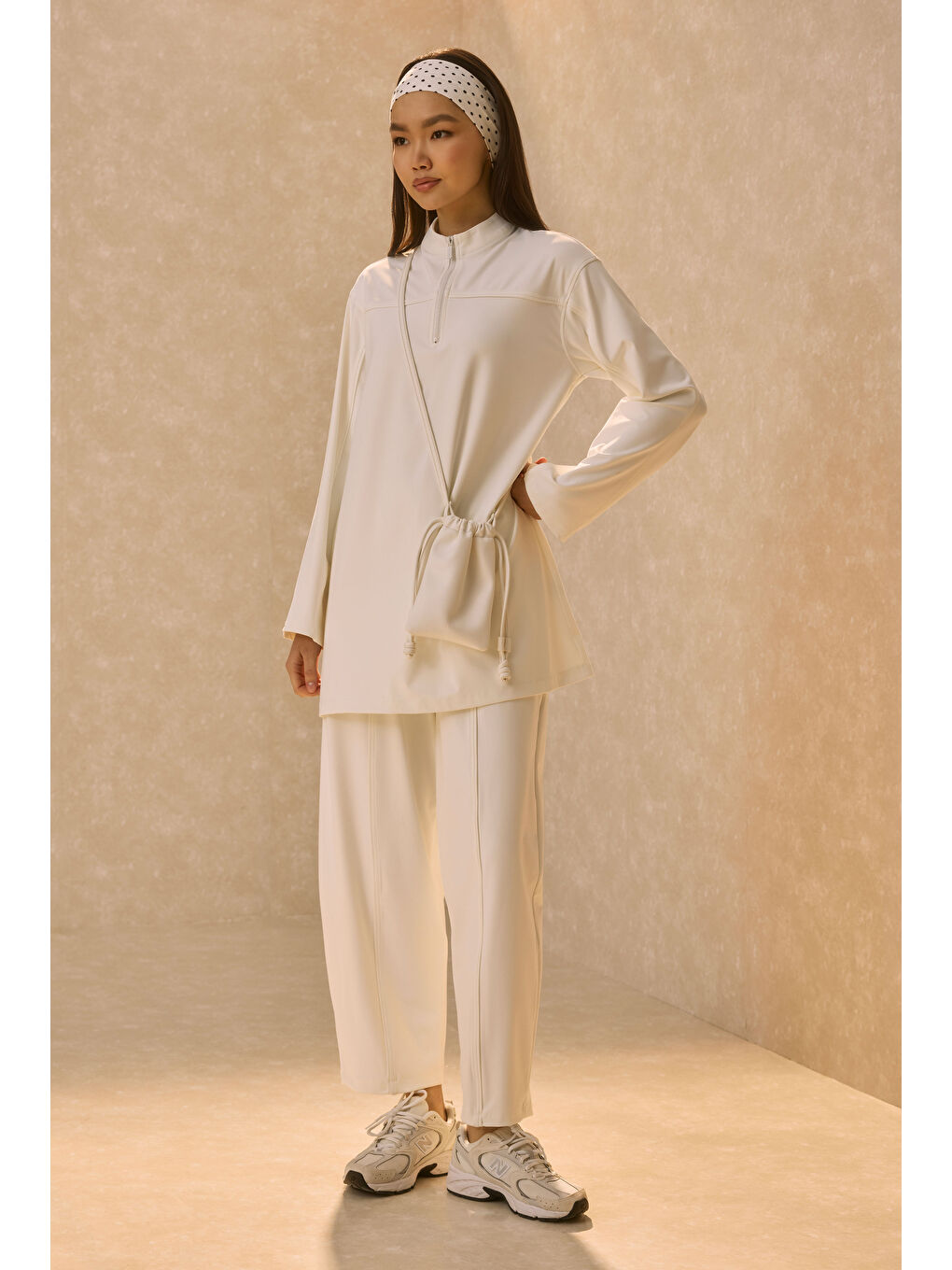 Roba Detaylı Takım Beyaz