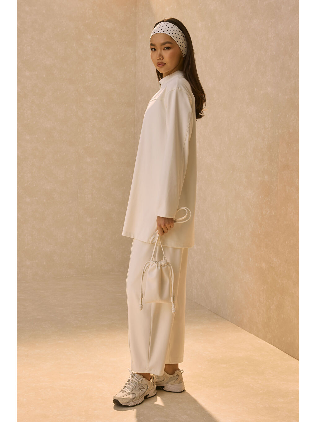 Roba Detaylı Takım Beyaz-4