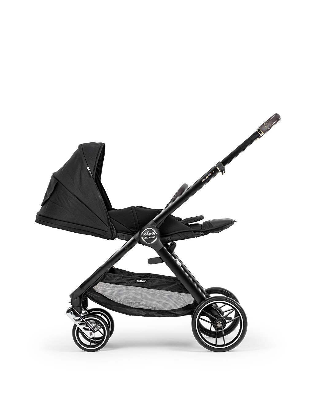 X-Go Ultimate Travel Sistem Bebek Arabası Silver Siyah-4