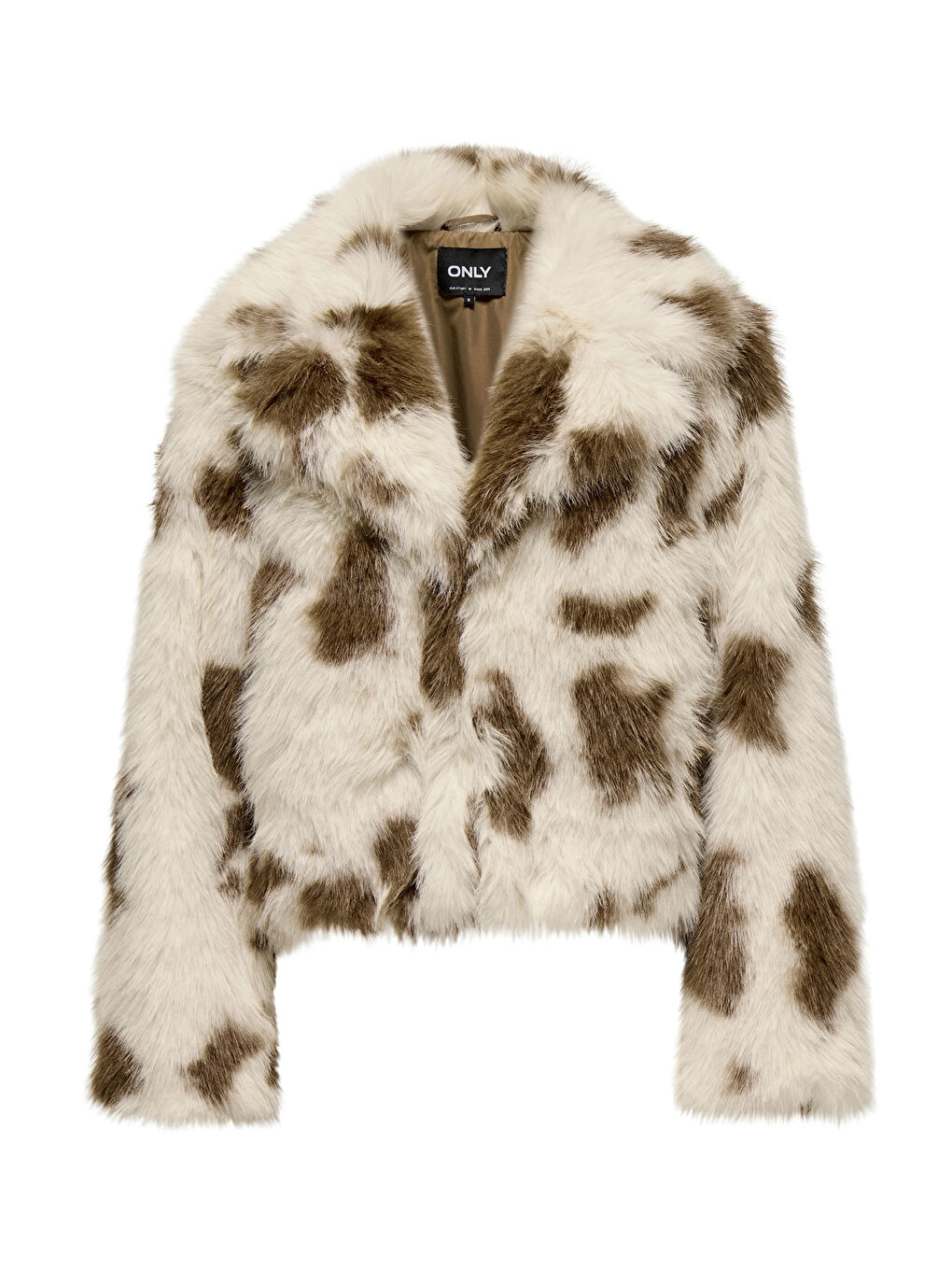 Kahverengi Onljamİe Regular Fit Yumuşak Tüylü Mont 15350372