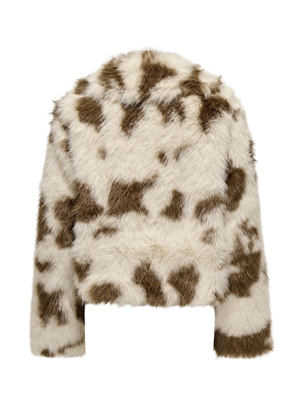 Kahverengi Onljamİe Regular Fit Yumuşak Tüylü Mont 15350372-1